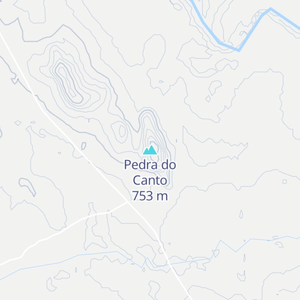 Map of Pedra do Canto