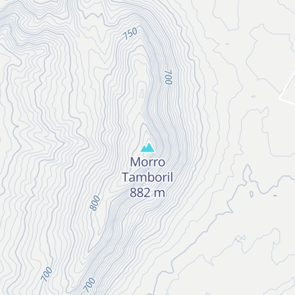 Map of Morro Tamboril