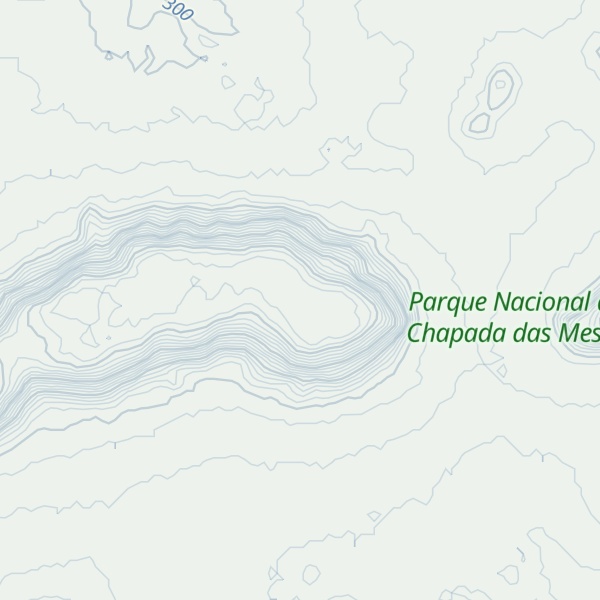 Map of Serra do Caboclo