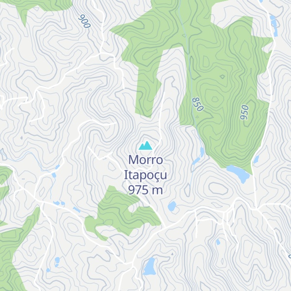 Map of Morro Itapoçu