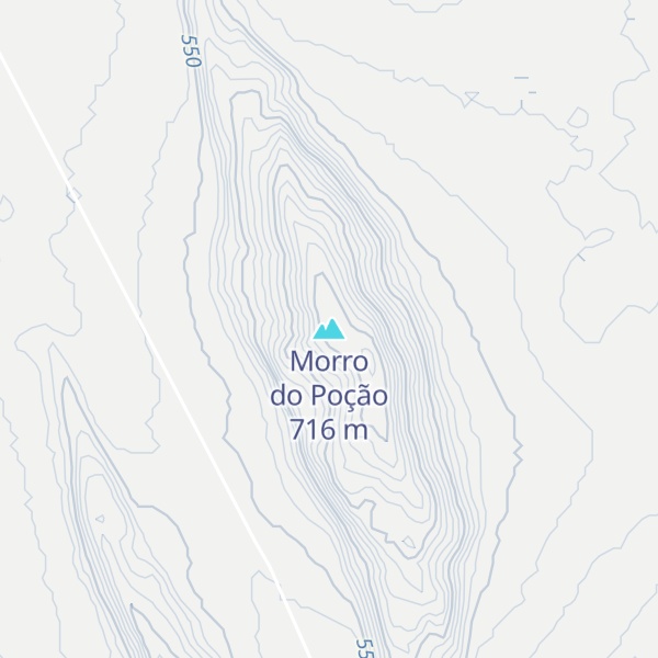 Map of Morro do Poção