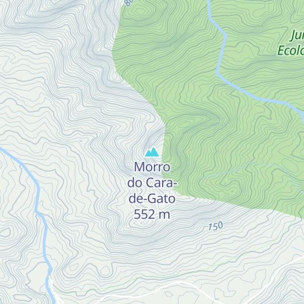 Map of Morro do Cara-de-Gato