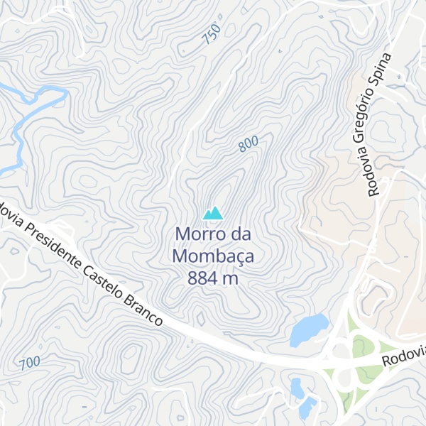 Map of Morro da Mombaça