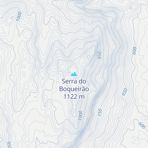 Map of Serra do Boqueirão