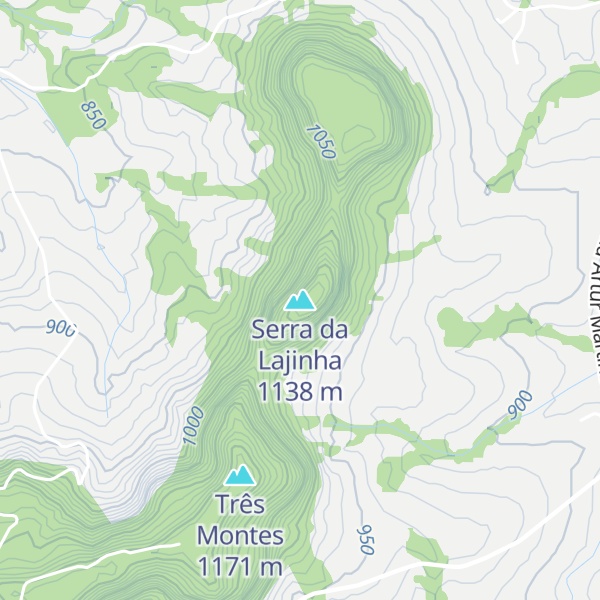 Map of Serra da Lajinha