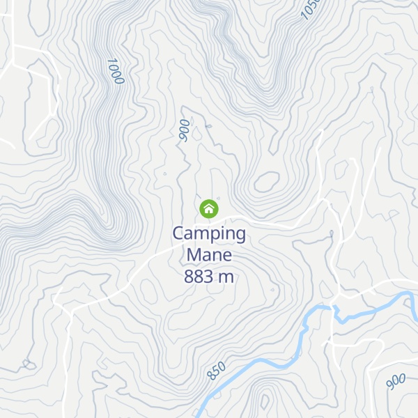 Map of Camping Mane