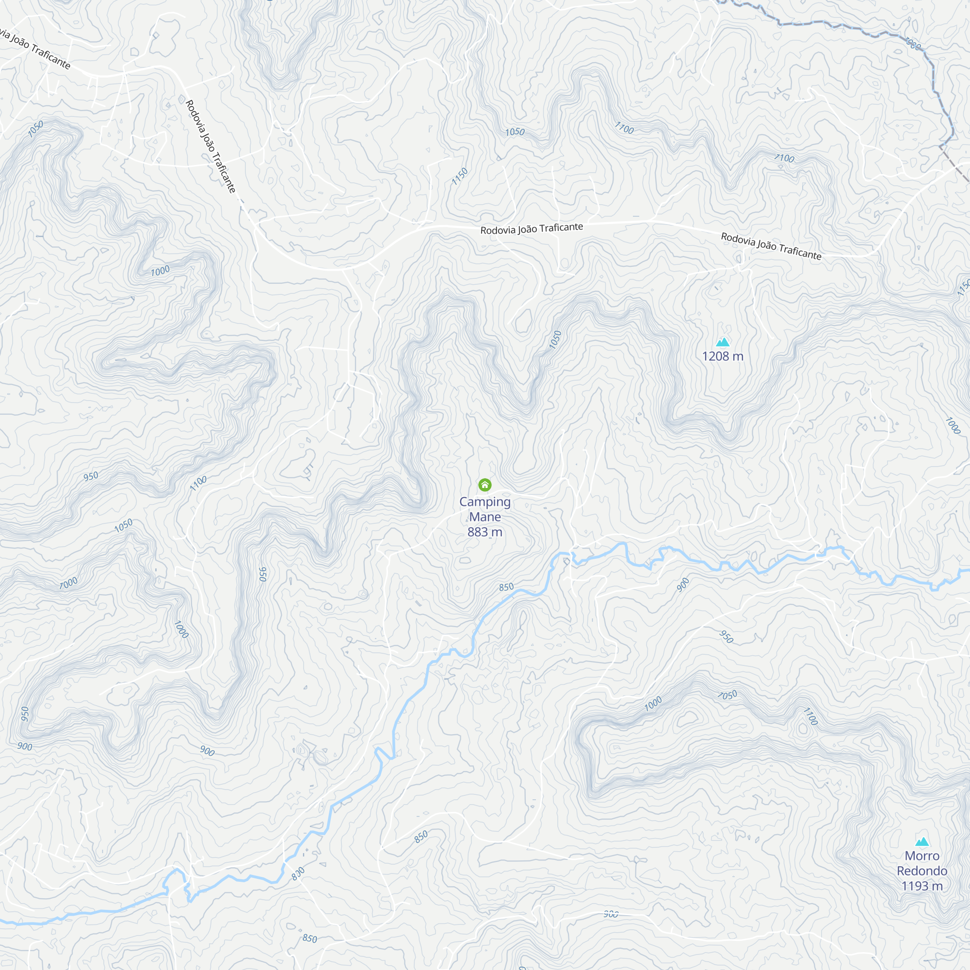 Camping Mane map