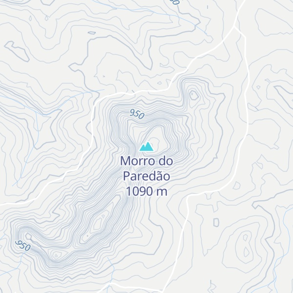 Map of Morro do Paredão