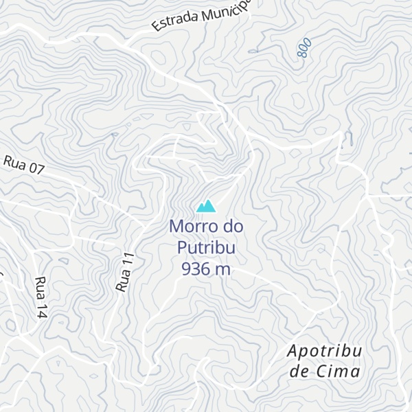 Map of Morro do Putribu