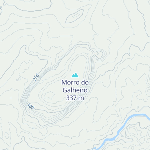 Map of Morro do Galheiro