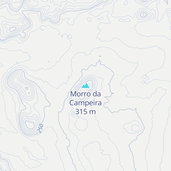 Map of Morro da Campeira