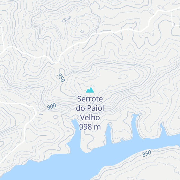 Map of Serrote do Paiol Velho