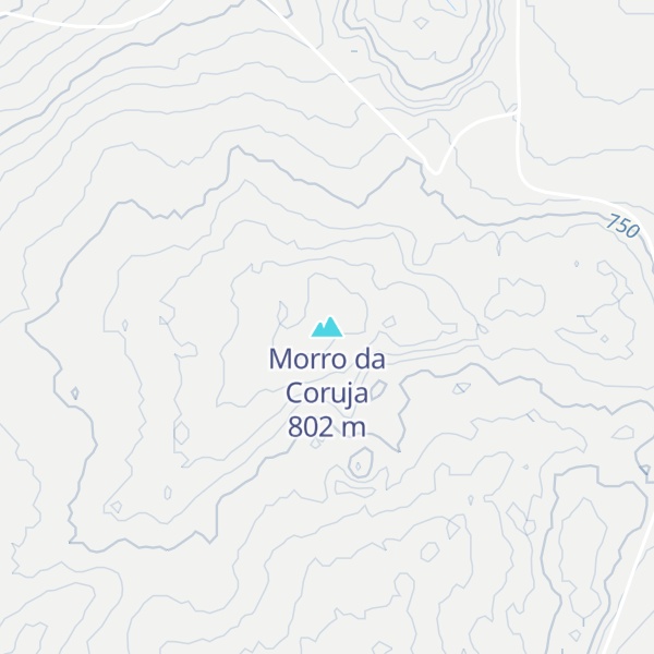 Map of Morro da Coruja