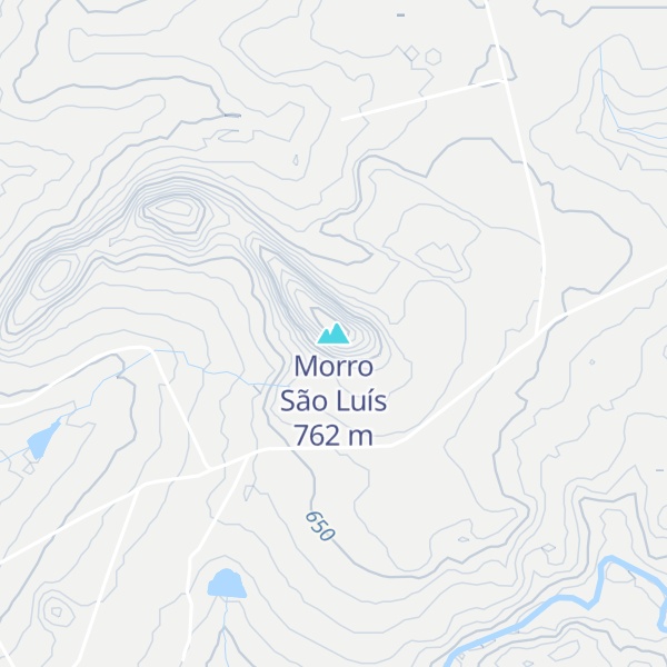 Map of Morro São Luís