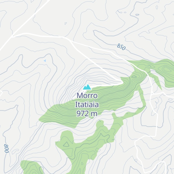 Map of Morro Itatiaia
