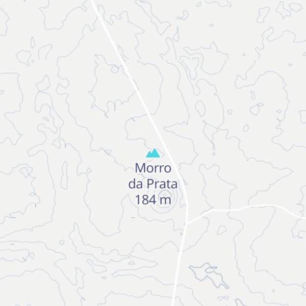 Map of Morro da Prata