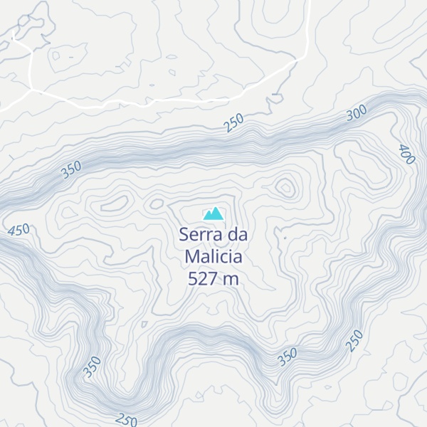 Map of Serra da Malicia