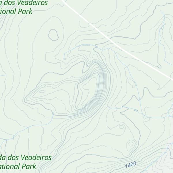 Map of Morro do capão Grosso