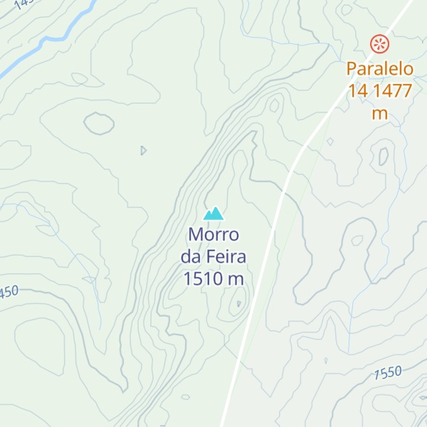 Map of Morro da Feira