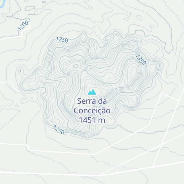 Map of Serra da Conceição