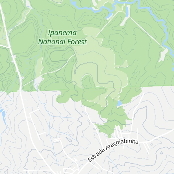 Map of Morro do Capão Redondo