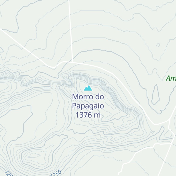 Map of Morro do Papagaio