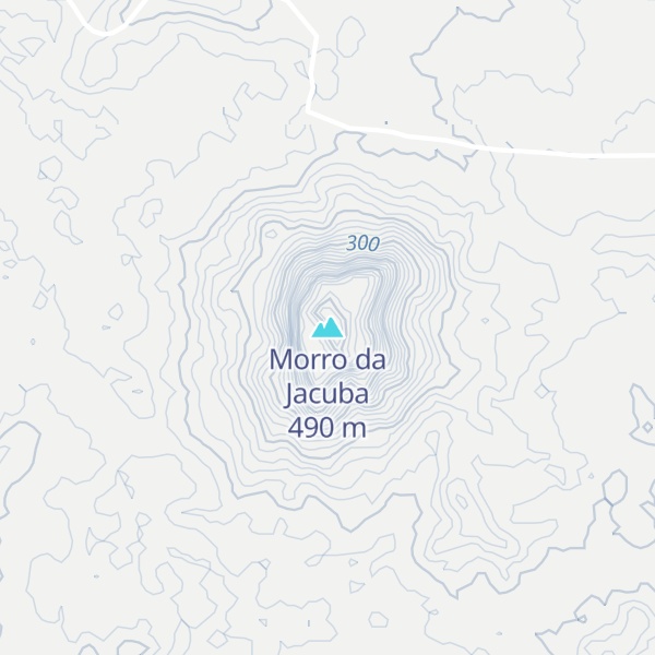Map of Morro da Jacuba