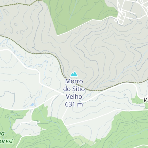 Map of Morro do Sítio Velho