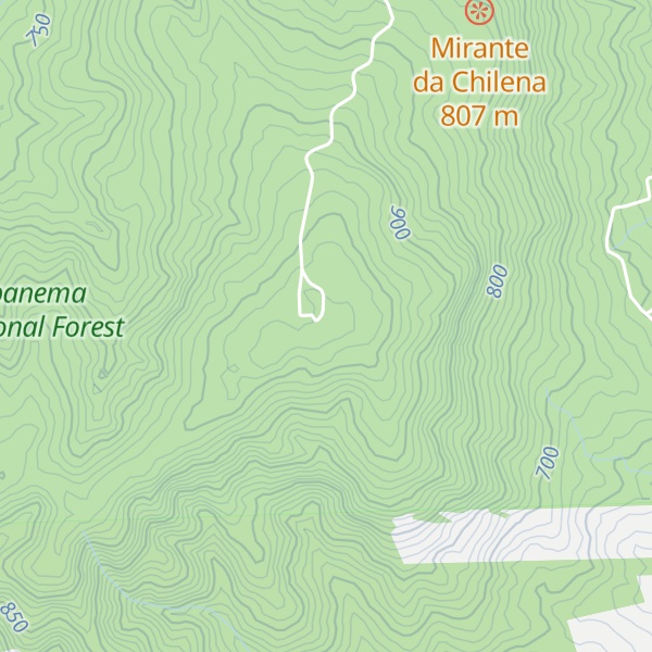 Map of Morro de Ipanema