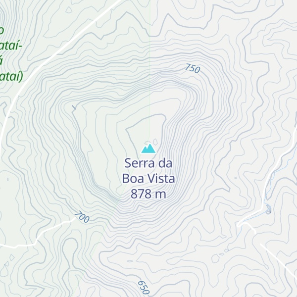 Map of Serra da Boa Vista
