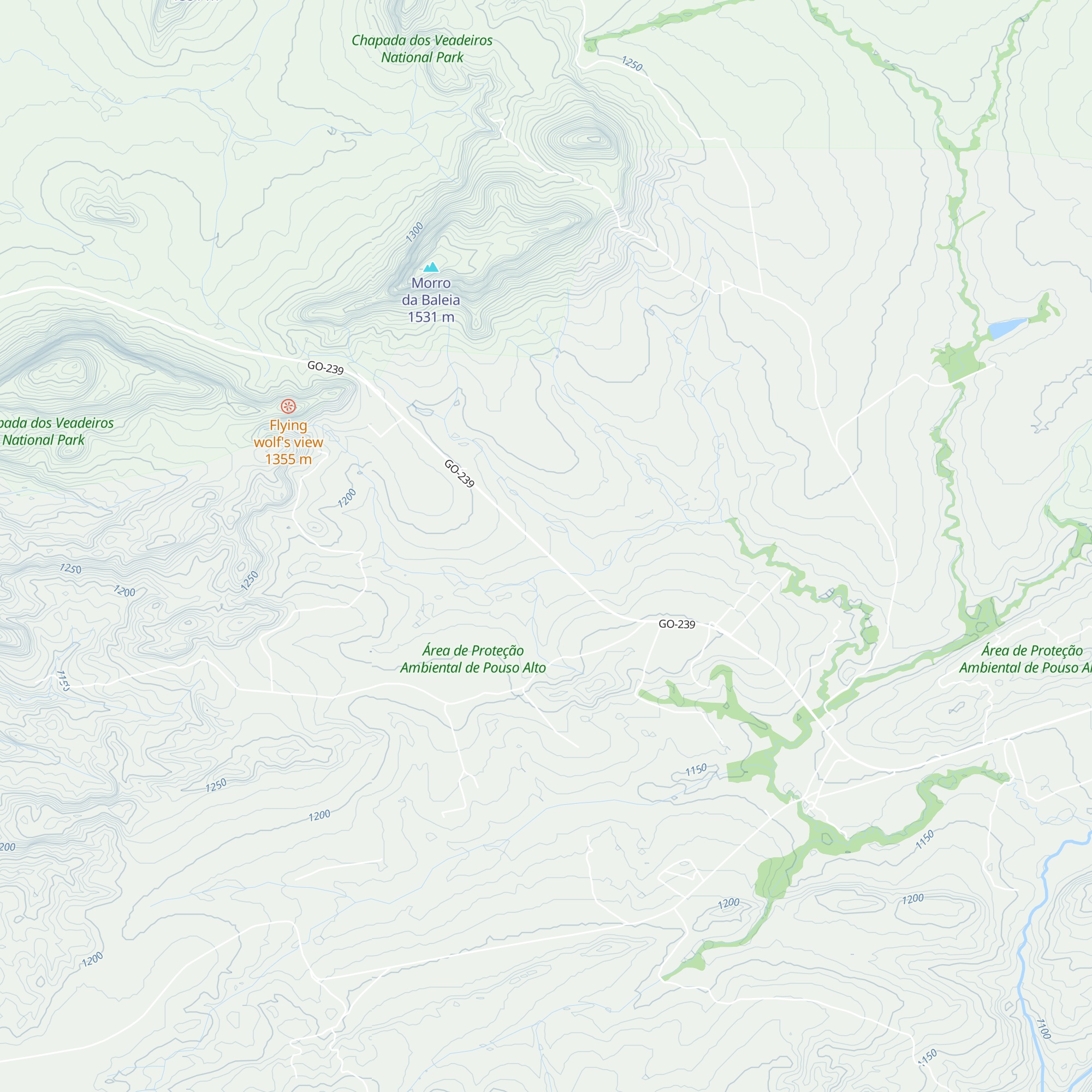 Villa Flor EcoPousada map