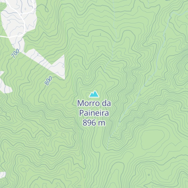 Map of Morro da Paineira