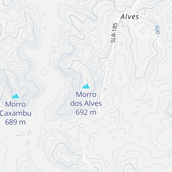 Map of Morro dos Alves