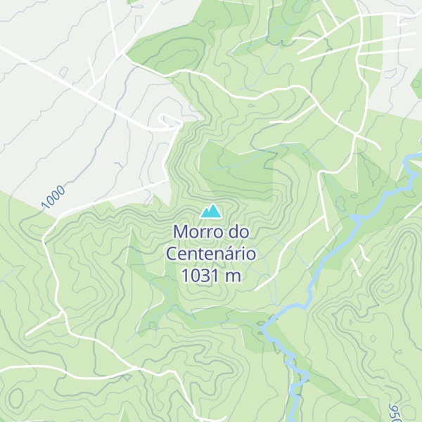 Map of Morro do Centenário