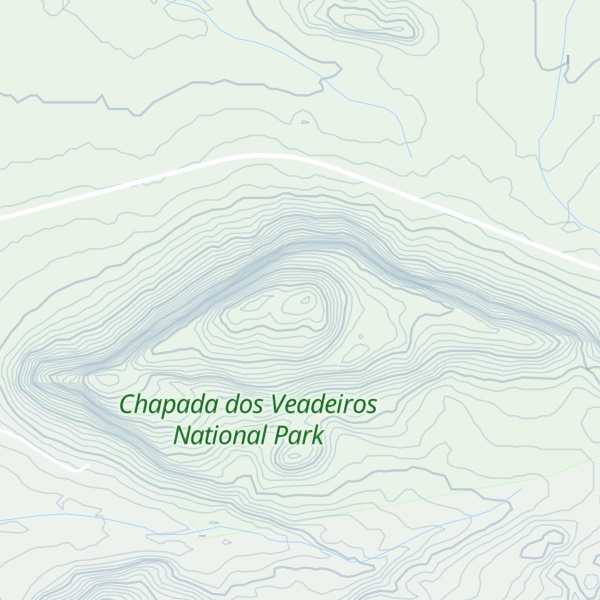Map of Morro do Salto
