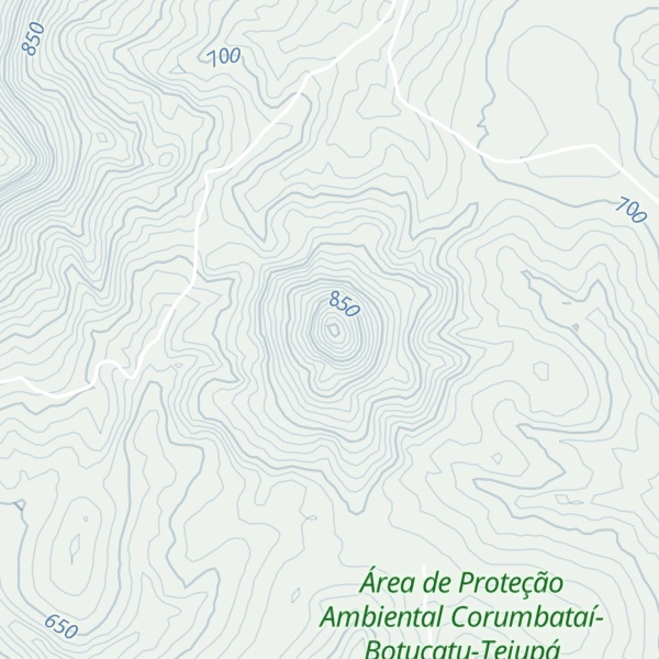 Map of Morro da Guarita
