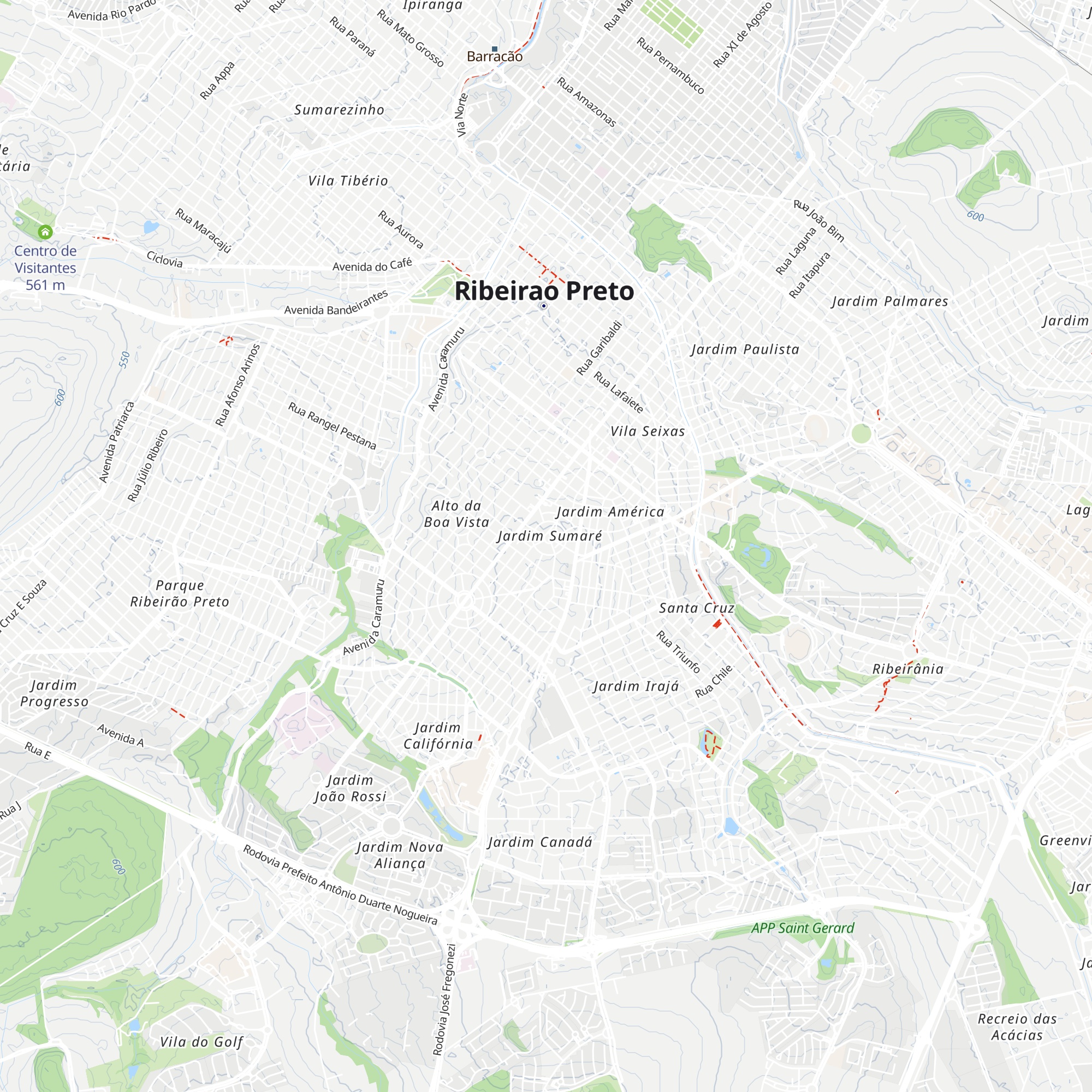 Cabaña map