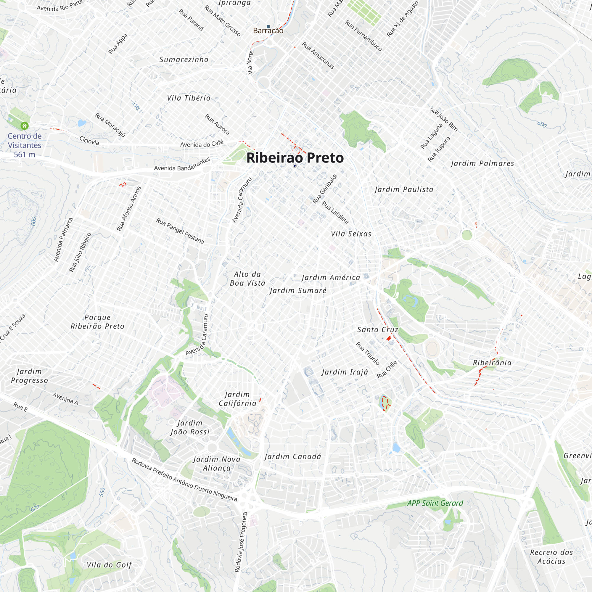 Cabaña map