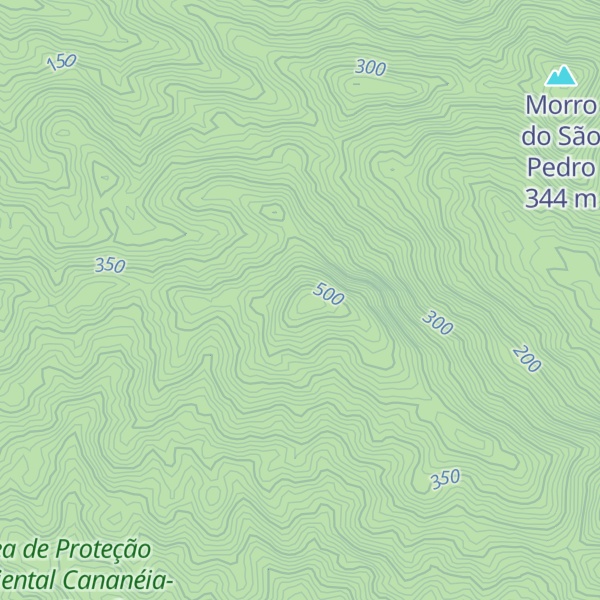 Map of Morro do Cordeirinho