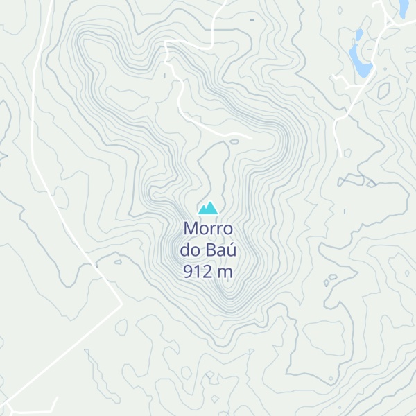 Map of Morro do Baú