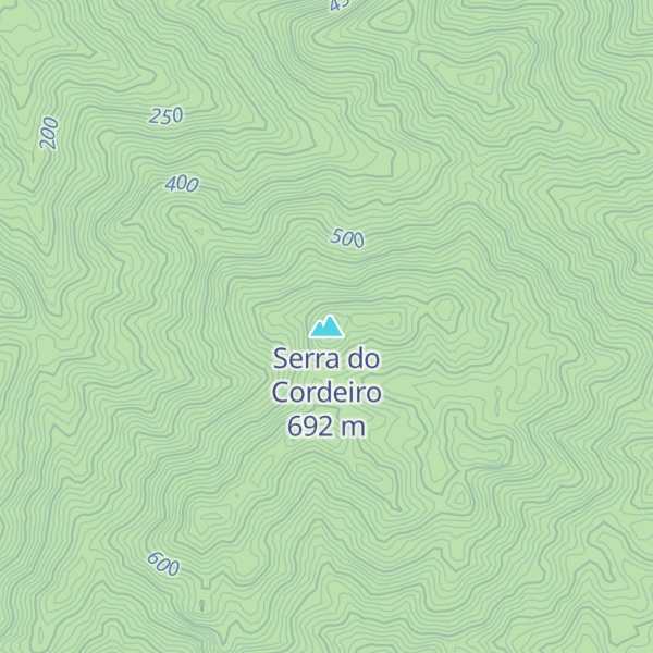 Map of Serra do Cordeiro