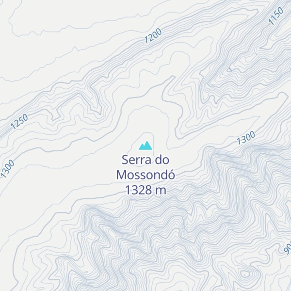 Map of Serra do Mossondó