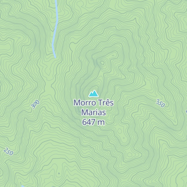 Map of Morro Três Marias