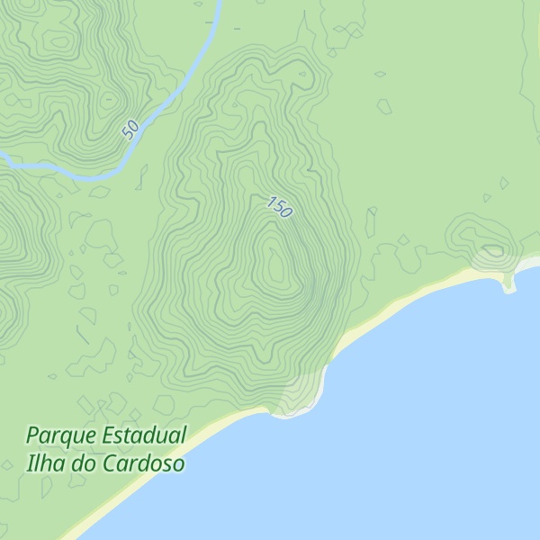 Map of Morro do Cardoso