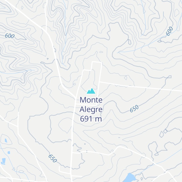 Map of Monte Alegre