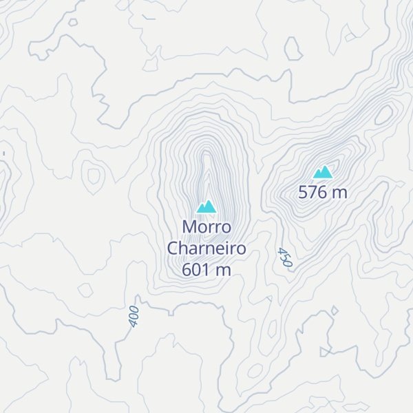 Map of Morro Charneiro