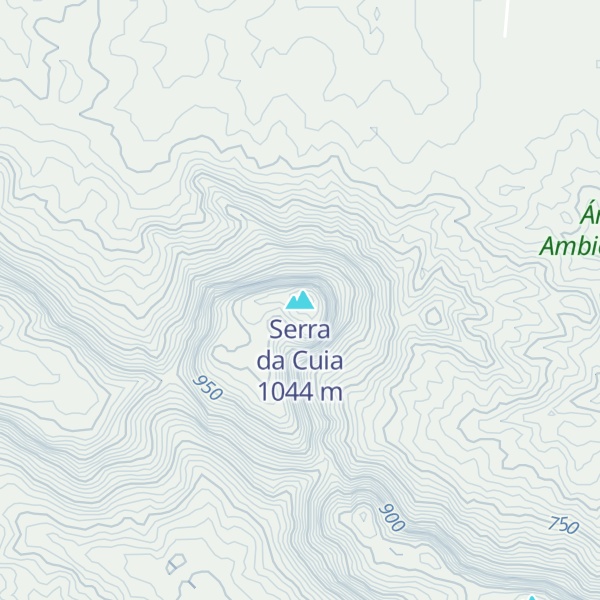 Map of Serra da Cuia