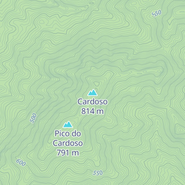 Map of Cardoso