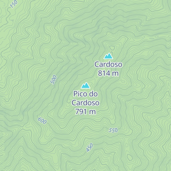 Map of Pico do Cardoso
