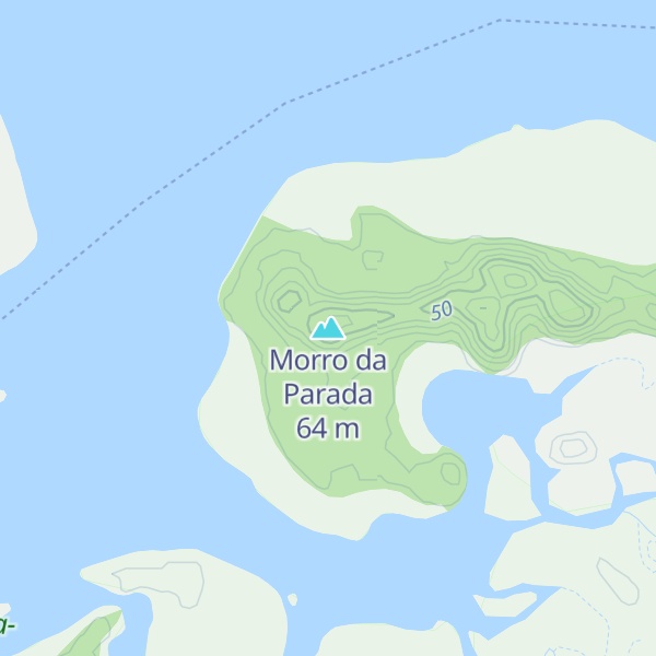 Map of Morro da Parada
